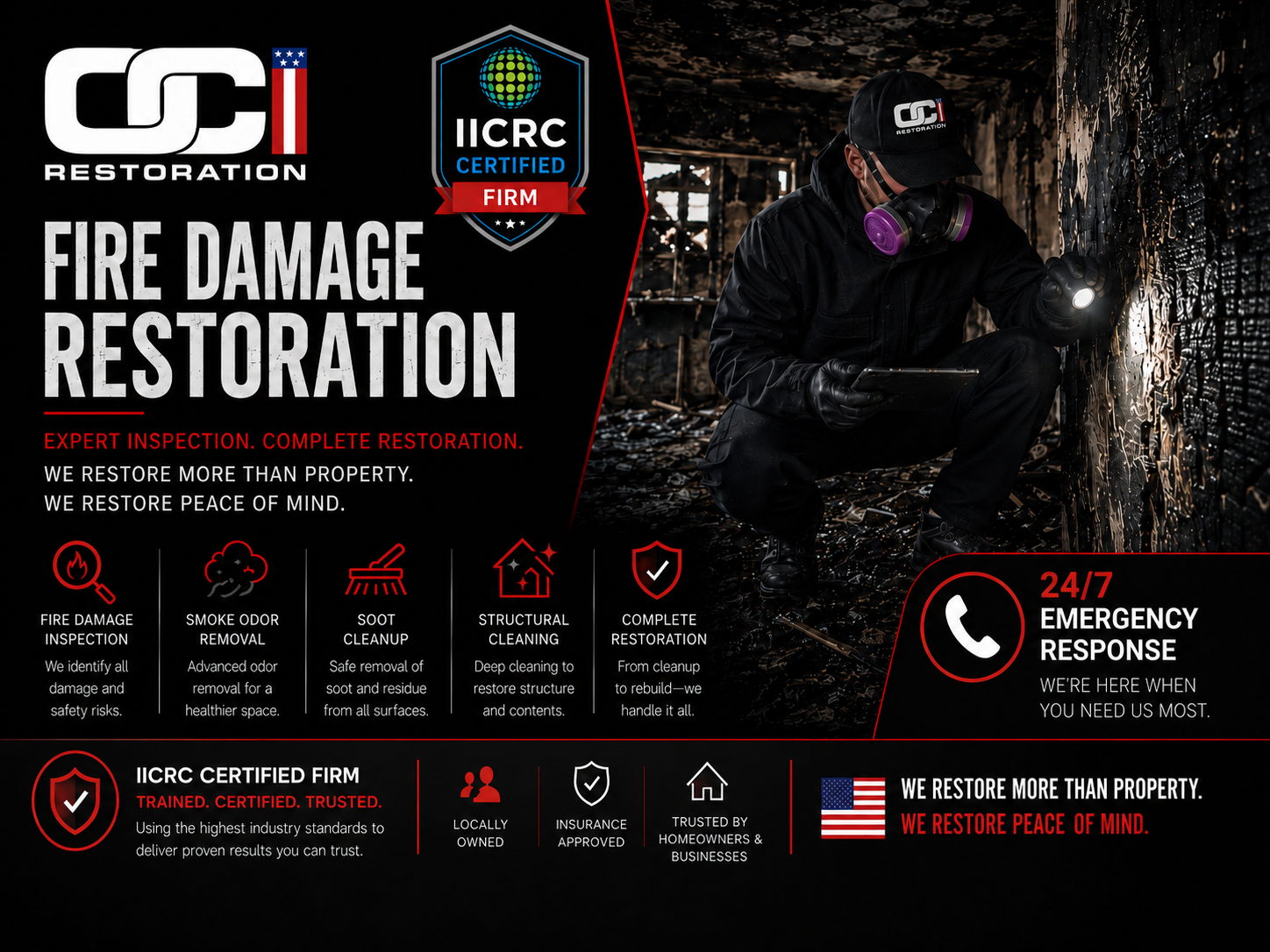 Fire Damage Restoration